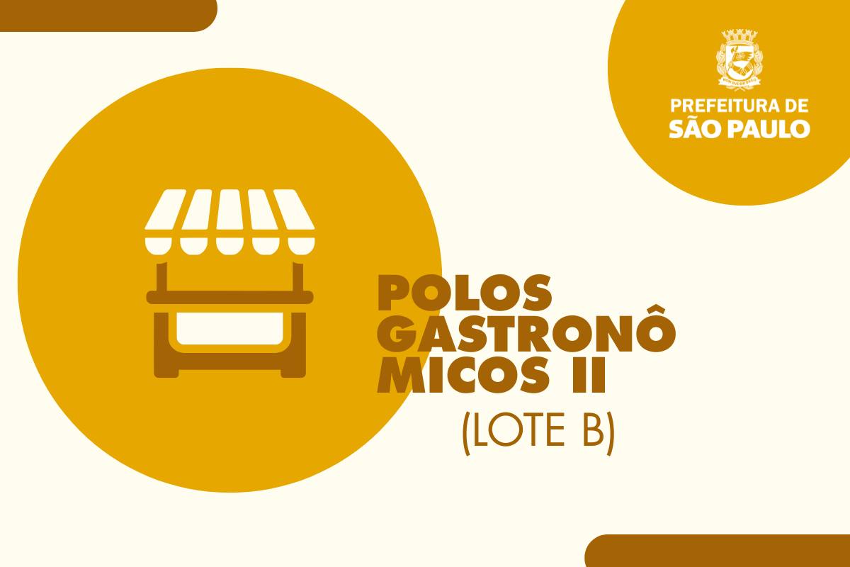 Polos Gastronômicos II - Lote B