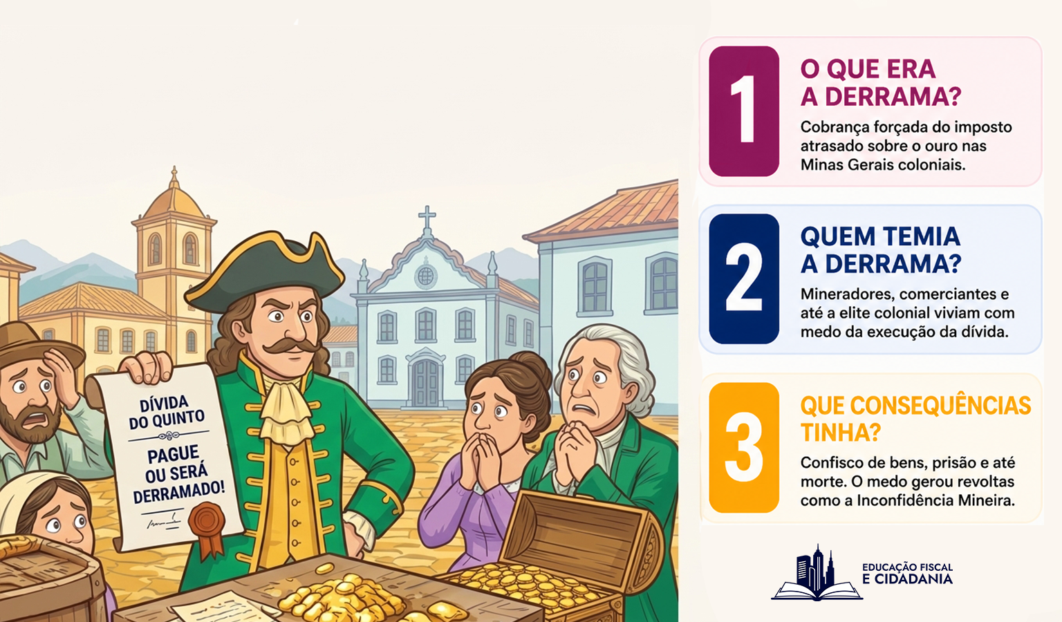 A Derrama - O medo de não ter como pagar Impostos