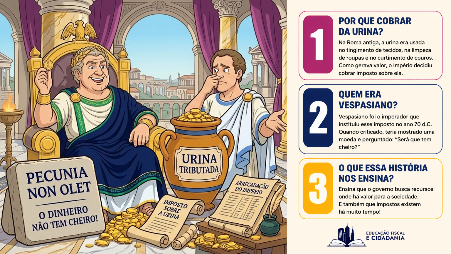 Imposto sobre URINA na Roma Antiga