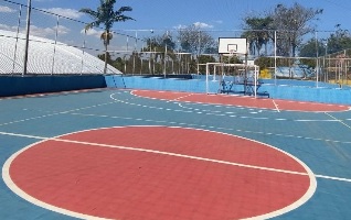 Quadra poliesportiva Centro Esportivo Naútico Guarapiranga