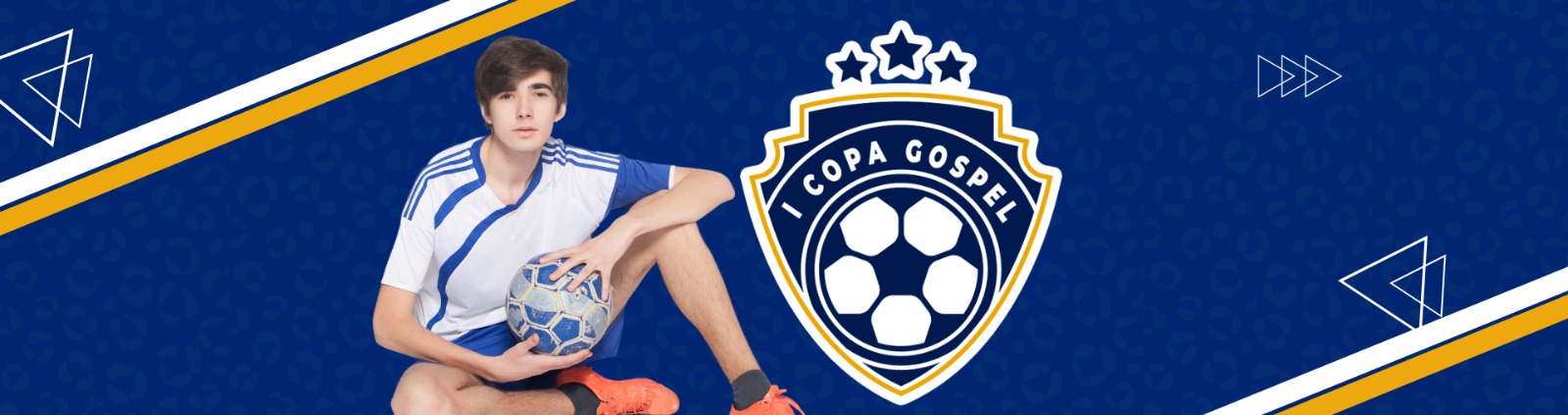 Arte ilustrativa de divulgação da Copa Gospel.