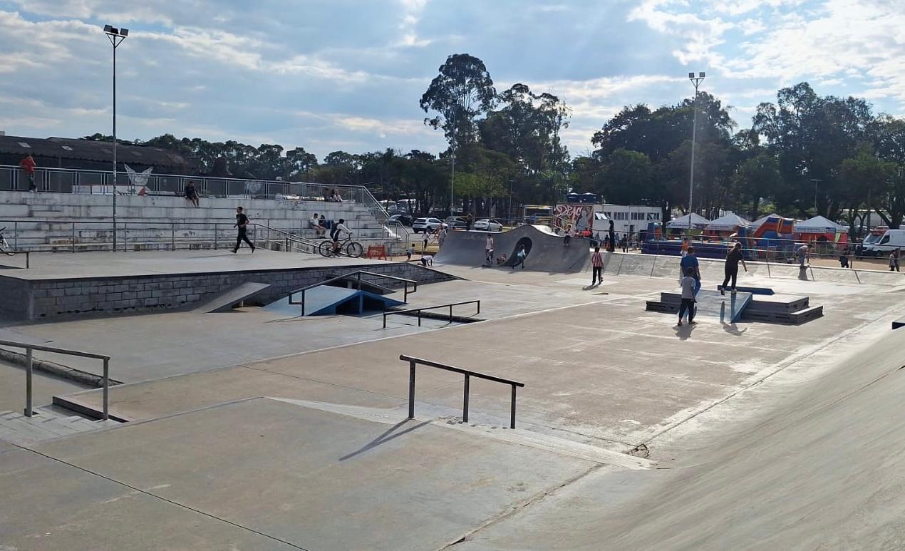 Na imagem, pista do Centro de Esportes Radicais.