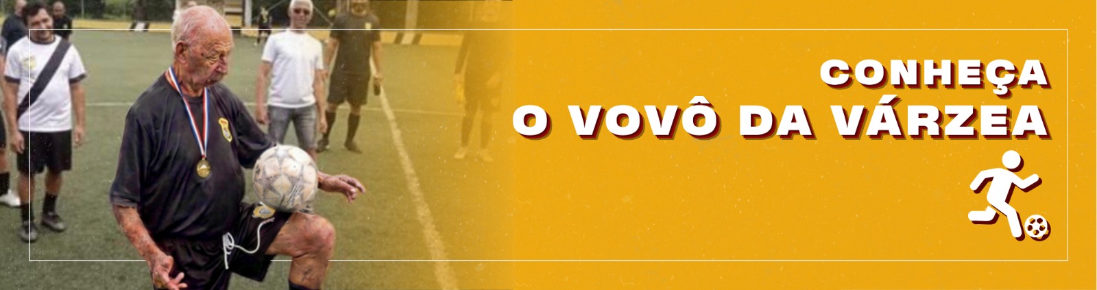 Na imagem, arte sobre vovô da várzea.