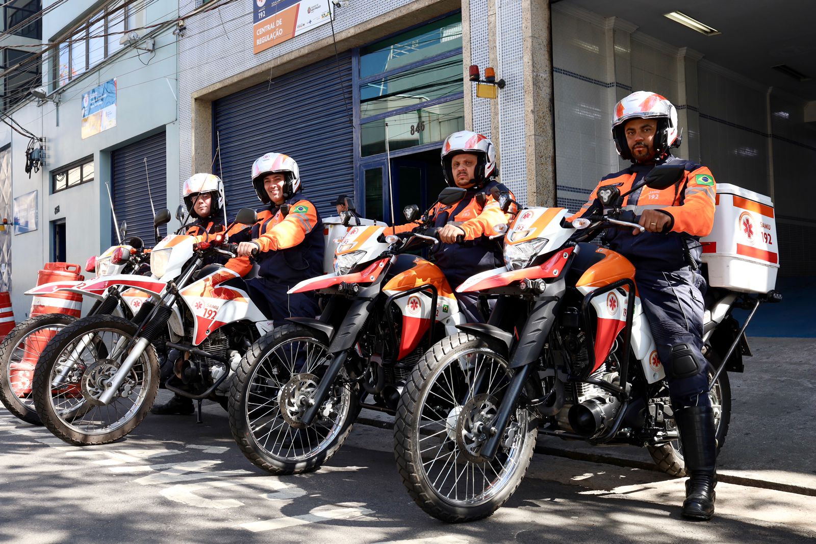 Unidade Rápida de Atendimento por Motociclistas (URAMs)