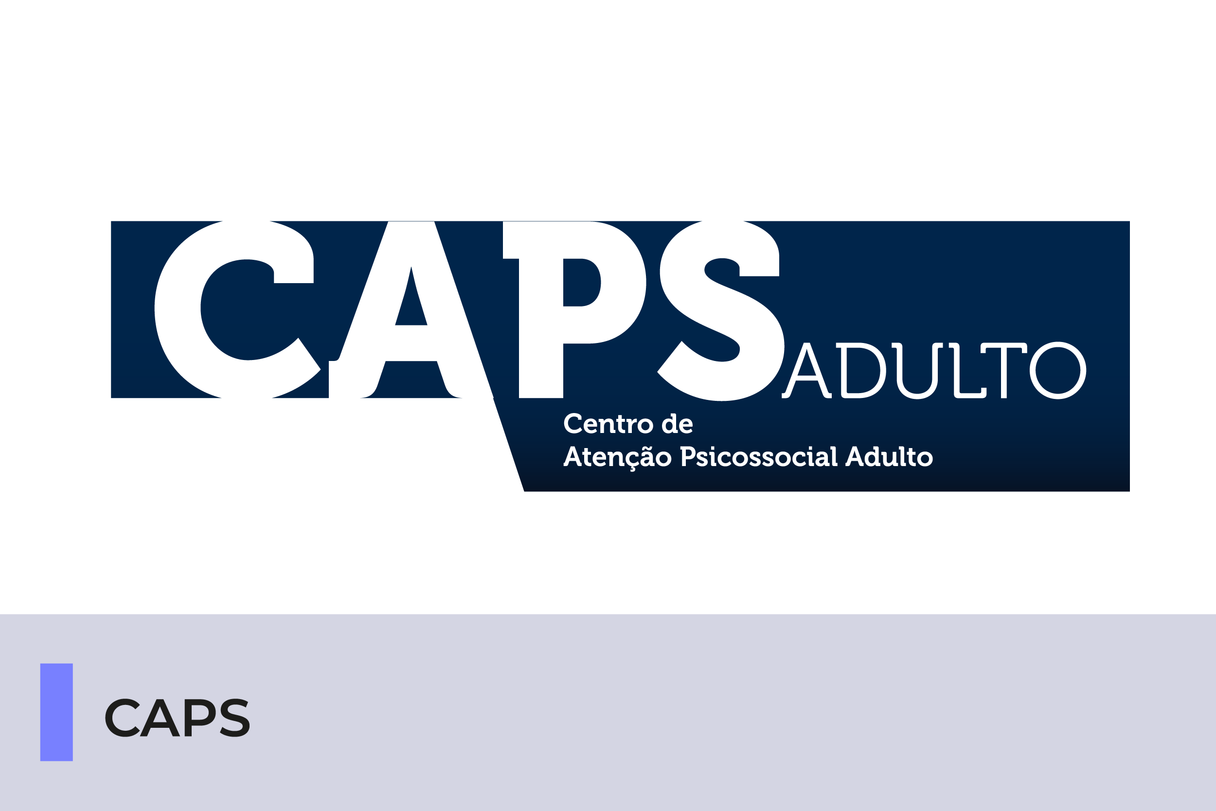 A imagem possui fundo branco com o logo do CAPS. 